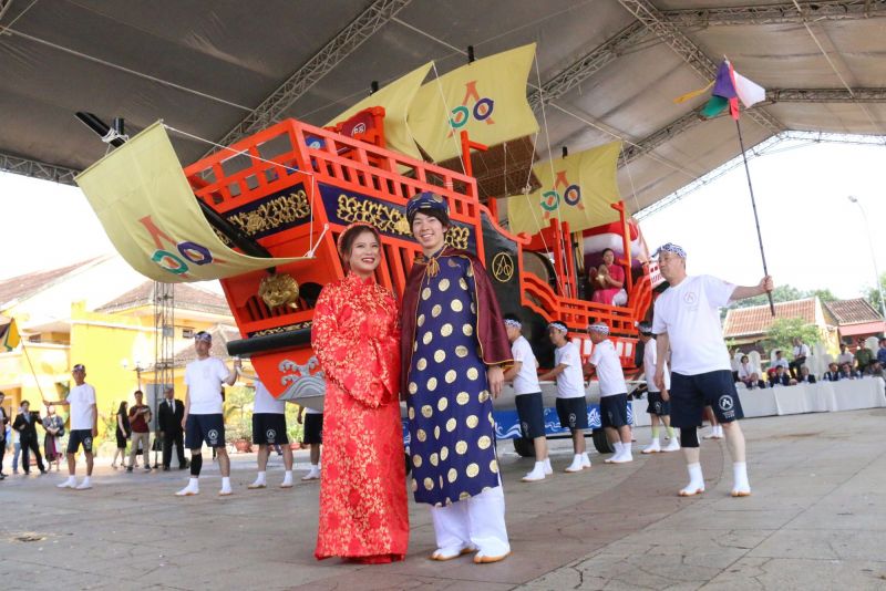 mô hình châu ấn thuyền ở hội an